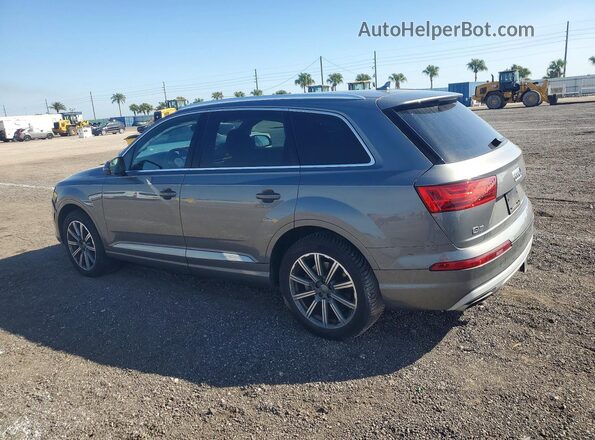 WA1LAAF76HD047133 2017 AUDI Q7 Gray Trasero izquierdo