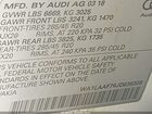 2018 Audi Q7 3.0t Premium Белый vin: WA1LAAF76JD038308