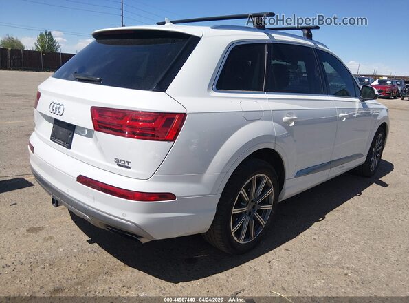 WA1LAAF76JD038308 2018 AUDI Q7 Белый Задняя правая четверть