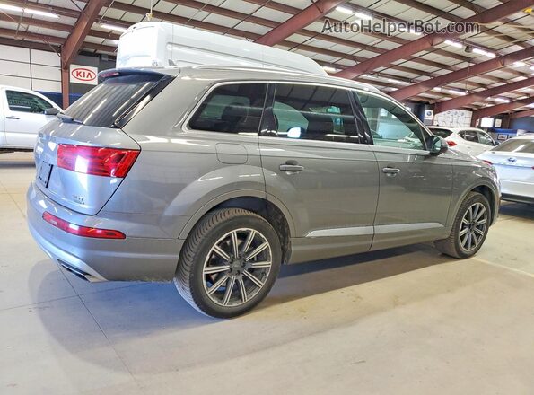 WA1LAAF77HD016845 2017 AUDI Q7 Серый Задняя правая четверть