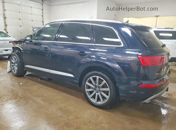 WA1LAAF77JD002319 2018 AUDI Q7 Blue უკანა მარცხენა