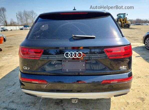 WA1LAAF7XHD014832 2017 AUDI Q7 Black Widok z tyłu