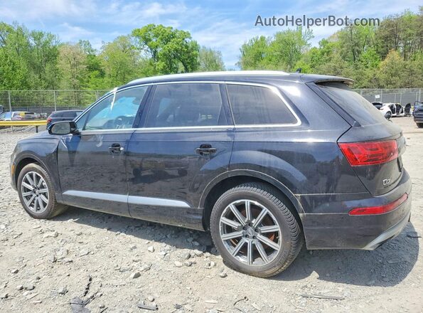 WA1LAAF7XHD033137 2017 AUDI Q7 Black Trasero izquierdo
