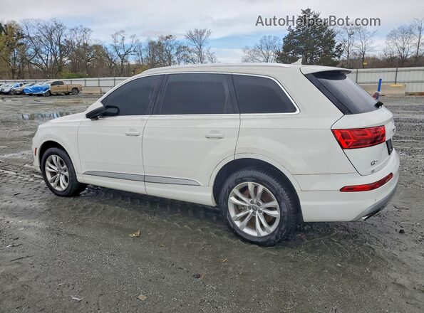 WA1LAAF7XJD034262 2018 AUDI Q7 White Задня ліва чверть