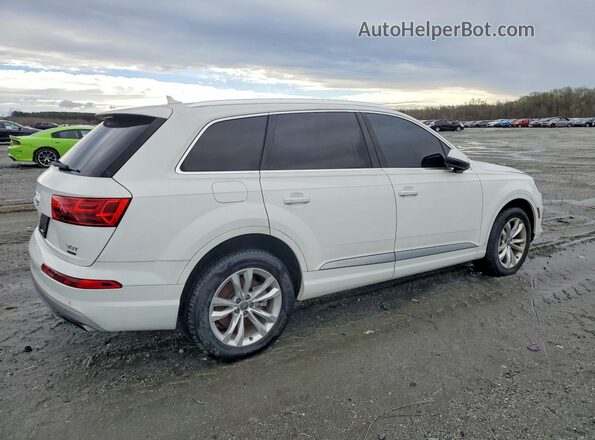 WA1LAAF7XJD034262 2018 AUDI Q7 White Задня права чверть