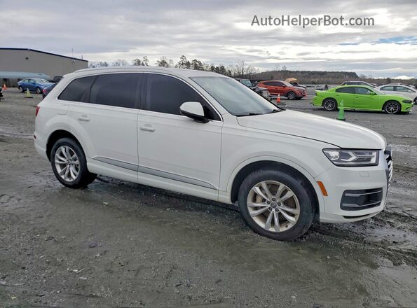 WA1LAAF7XJD034262 2018 AUDI Q7 White Передня права чверть