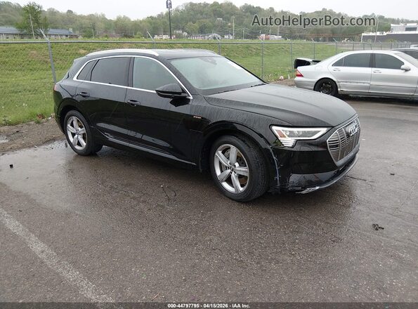 WA1LAAGE4KB024336 2019 AUDI E-TRON Black წინა მარჯვენა