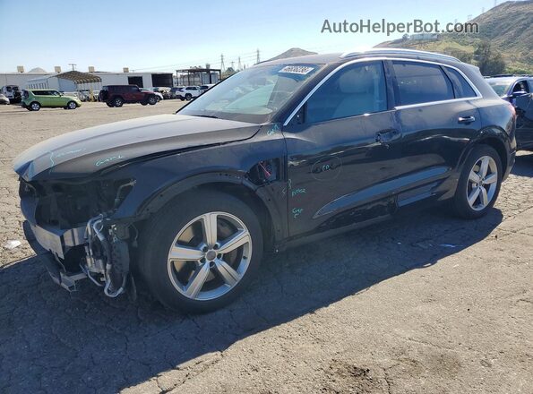 WA1LAAGE9KB008892 2019 AUDI E-TRON Черный Передняя левая четверть