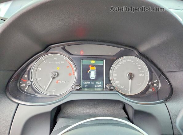 WA1LCAFP1GA108950 2016 AUDI SQ5 Black Vista del cuadro de instrumentos