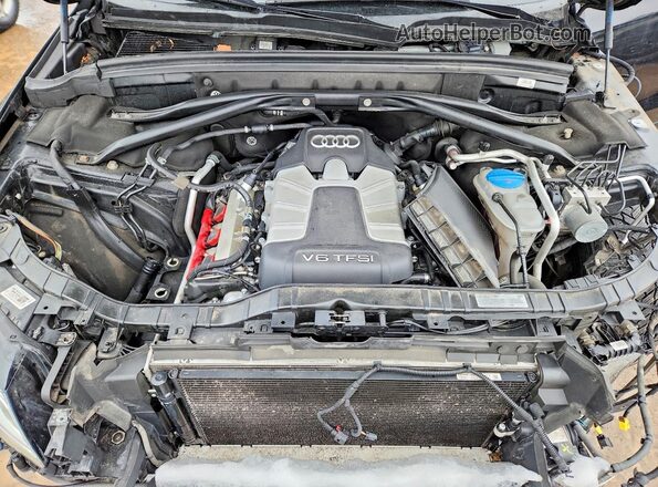 WA1LCAFP1GA108950 2016 AUDI SQ5 Black Vista del compartimento del motor