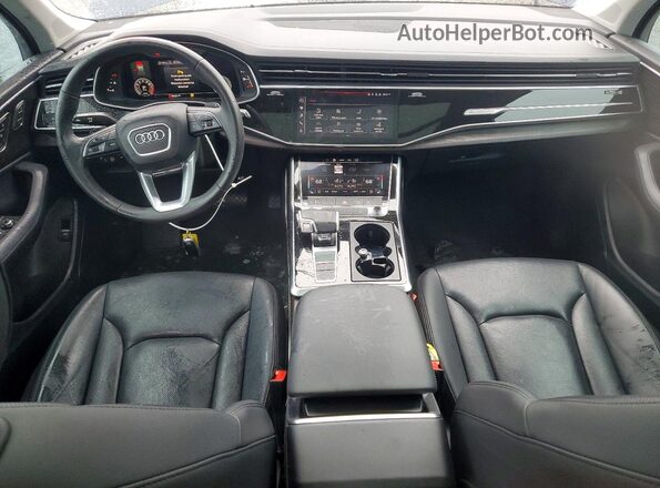 WA1LCBF73PD005677 2023 AUDI Q7 Blue Առջևի վահանակի տեսք