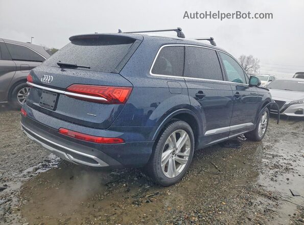 WA1LCBF73PD005677 2023 AUDI Q7 Blue Հետևի աջ