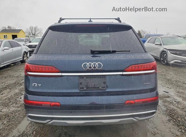 WA1LCBF73PD005677 2023 AUDI Q7 Blue Հետևի տեսք