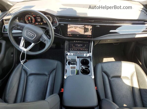 WA1LCBF7XPD010116 2023 AUDI Q7 Charcoal Vista del salpicadero