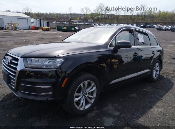 WA1LHAF70HD048645 2017 AUDI Q7 Черный Передняя левая четверть