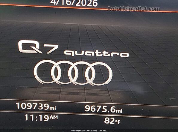 WA1LHAF70HD048645 2017 AUDI Q7 Черный Панорамный вид салона 360°