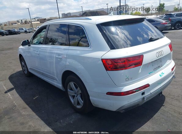 WA1LHAF71JD003395 2018 AUDI Q7 White უკანა მარცხენა