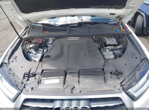 WA1LHAF71JD003395 2018 AUDI Q7 White უკანა ხედი