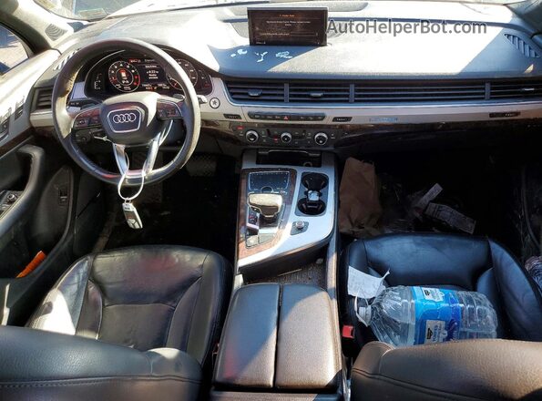 WA1LHAF76KD027371 2019 AUDI Q7 Черный Вид панели приборов
