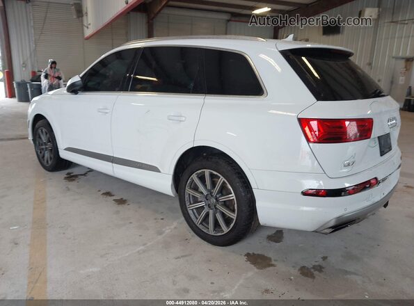 WA1LHAF7XJD020549 2018 AUDI Q7 Белый Задняя левая четверть