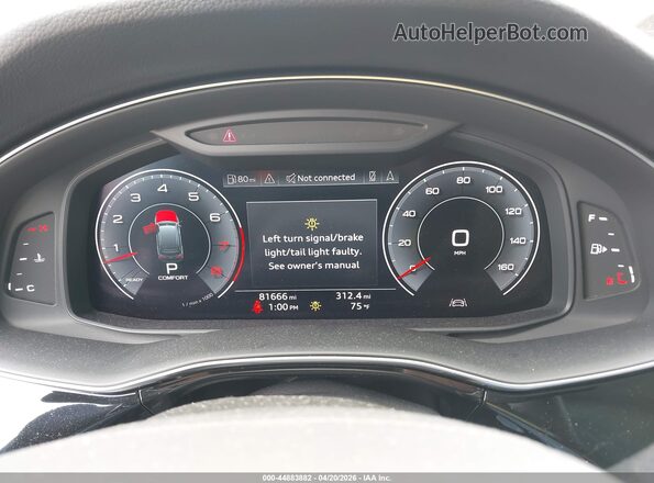 WA1LXAF75LD000277 2020 AUDI Q7 Black Widok tylnych siedzeń