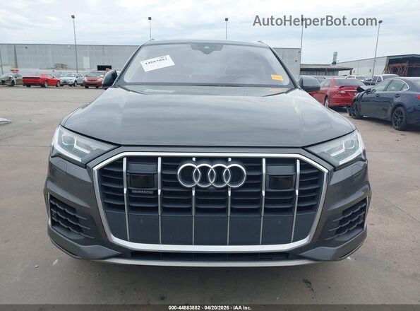 WA1LXAF75LD000277 2020 AUDI Q7 Black Widok wnętrza z tyłu