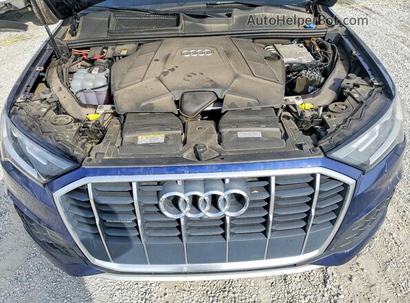 WA1LXAF79MD025118 2021 AUDI Q7 Синий Вид подкапотного пространства
