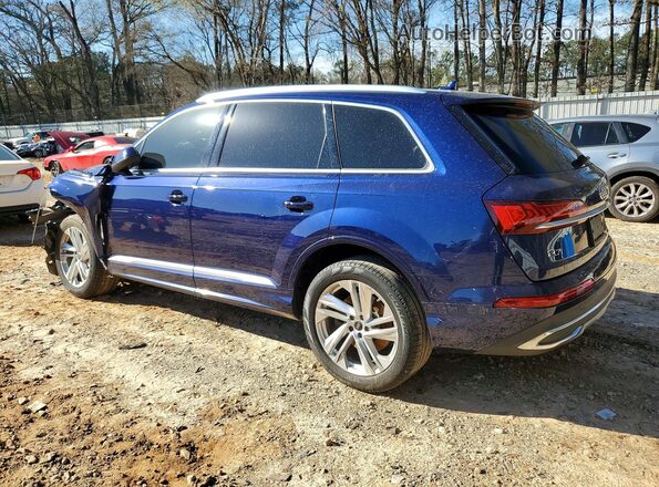 WA1LXBF79ND022839 2022 AUDI Q7 Синий Задняя левая четверть