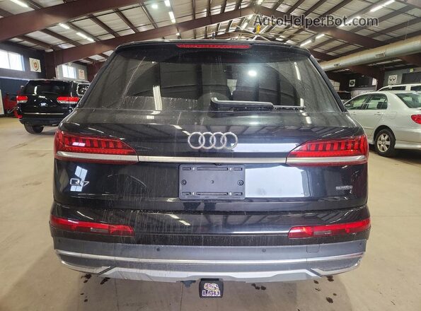 WA1LXBF79PD001038 2023 AUDI Q7 Black Widok z tyłu