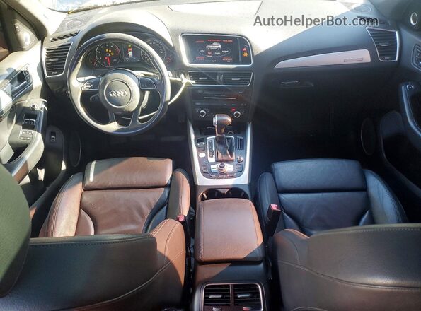 WA1M2AFP0HA075089 2017 AUDI Q5 Gray Vista del salpicadero