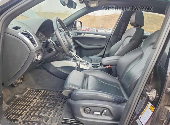 WA1M2AFP3HA063633 2017 AUDI Q5 Black Սալոնի դիմացի տեսք