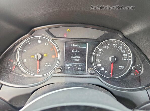 WA1M2AFP3HA063633 2017 AUDI Q5 Black Սարքավորումների վահանակի տեսք