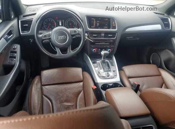 WA1M2AFP8HA076538 2017 AUDI Q5 White წინა პანელის ხედი