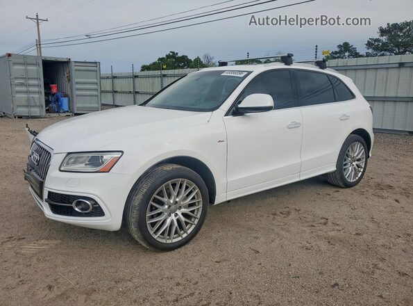 WA1M2AFP8HA076538 2017 AUDI Q5 White წინა მარცხენა ხედი სამი მეოთხედიდან