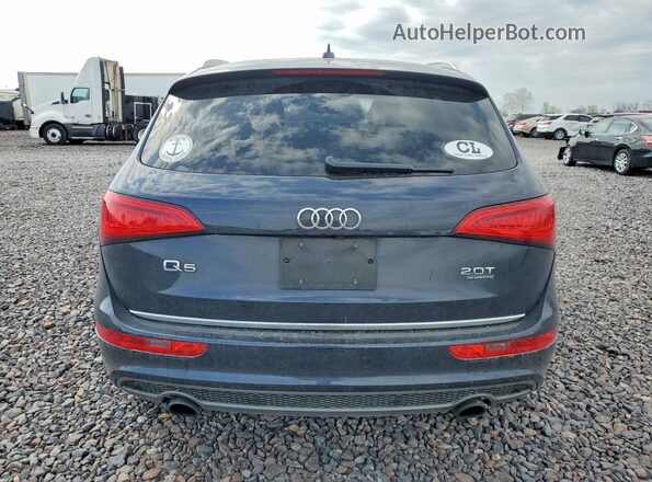 WA1M2AFPXHA054475 2017 AUDI Q5 Blue უკანა ხედი