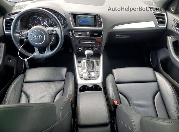 WA1M2AFPXHA054475 2017 AUDI Q5 Blue წინა პანელის ხედი