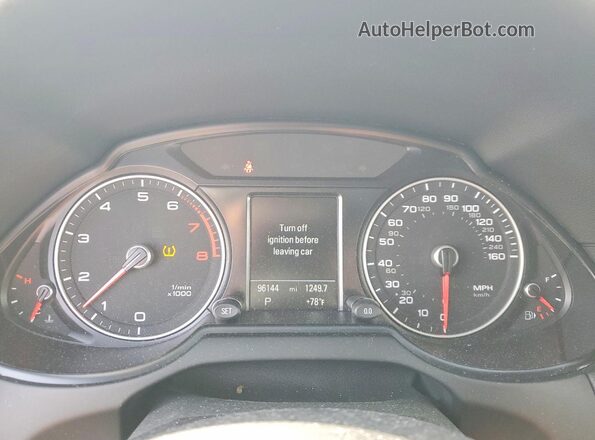 WA1M2AFPXHA054475 2017 AUDI Q5 Blue ხელსაწყოთა პანელის ხედი