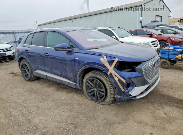 WA1M2AFZ8PP062507 2023 AUDI Q4 Blue Przód prawy