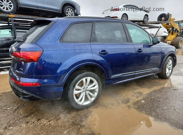 WA1MXBF71PD019845 2023 AUDI Q7 Синий Задняя правая четверть