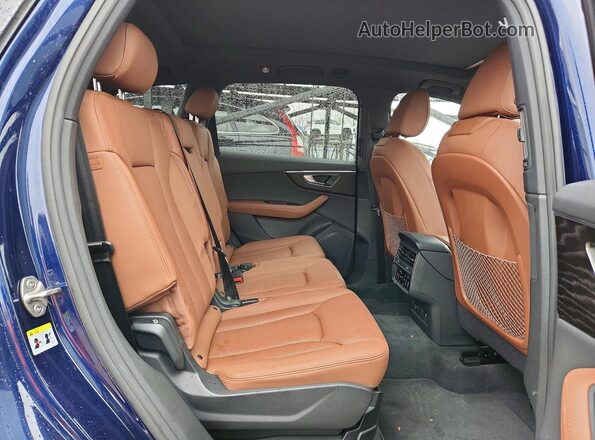 WA1MXBF71PD019845 2023 AUDI Q7 Синий Вид задней части салона