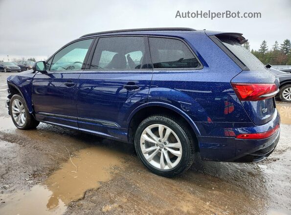 WA1MXBF71PD019845 2023 AUDI Q7 Синий Задняя левая четверть