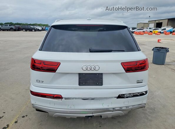 WA1VAAF77JD054879 2018 AUDI Q7 Белый Вид сзади