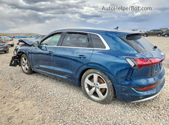 WA1VAAGE0KB021815 2019 AUDI E-TRON Blue უკანა მარცხენა