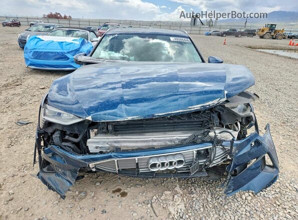 WA1VAAGE0KB021815 2019 AUDI E-TRON Blue წინა ხედი