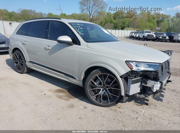 WA1VXBF76PD013141 2023 AUDI Q7 Cream წინა მარჯვენა