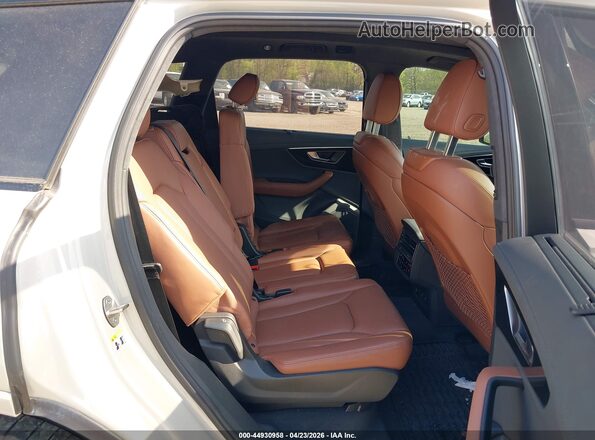 WA1VXBF76PD013141 2023 AUDI Q7 Cream VIN კოდის სტიკერის ხედი
