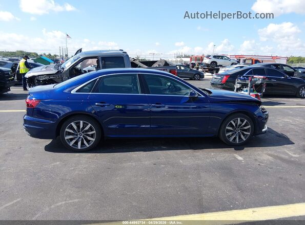 WAUABAF45MN013203 2021 AUDI OTHER Синий Панорамный вид салона 360°