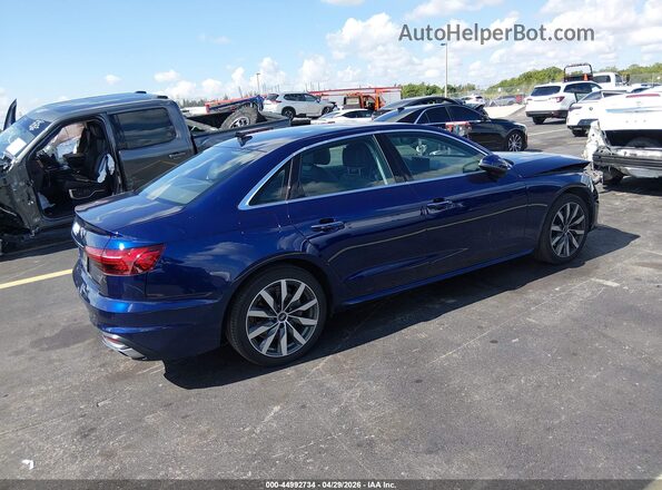 WAUABAF45MN013203 2021 AUDI OTHER Синий Задняя правая четверть