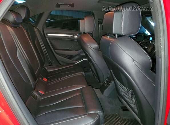 WAUB1GFFXG1052358 2016 AUDI S3 Красный Вид задних сидений