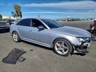 2018 Audi S4 Premium Plus Silver vin: WAUB4AF44JA113455